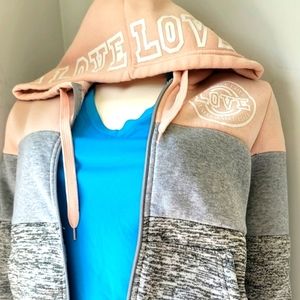 MIKK Athletica Women's Zip-Up Hoodie Size M